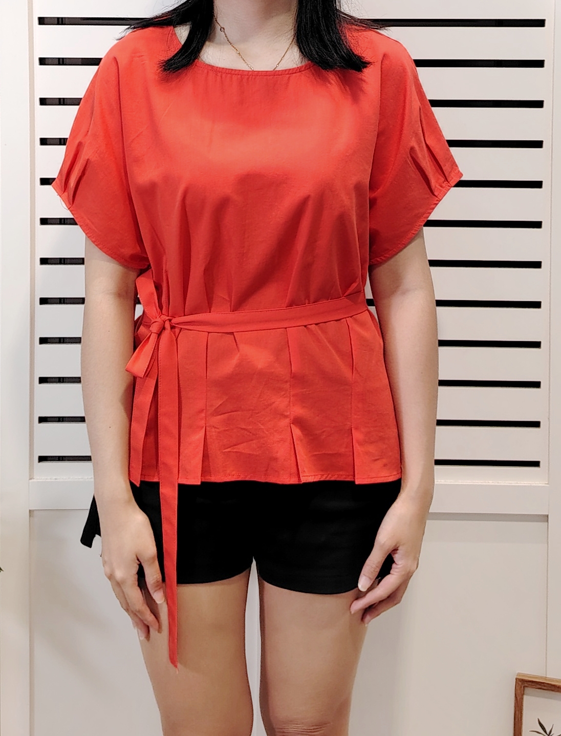 LY610 Stylish Fashion Short Sleeve Blouse
