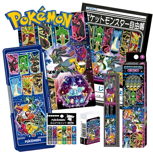 🆕【⭐訂購⭐】🌀 🇯🇵 日本直送🇯🇵 #Pokemon 文具套裝 (1套7件) 🌀[PLID-0122][261017]