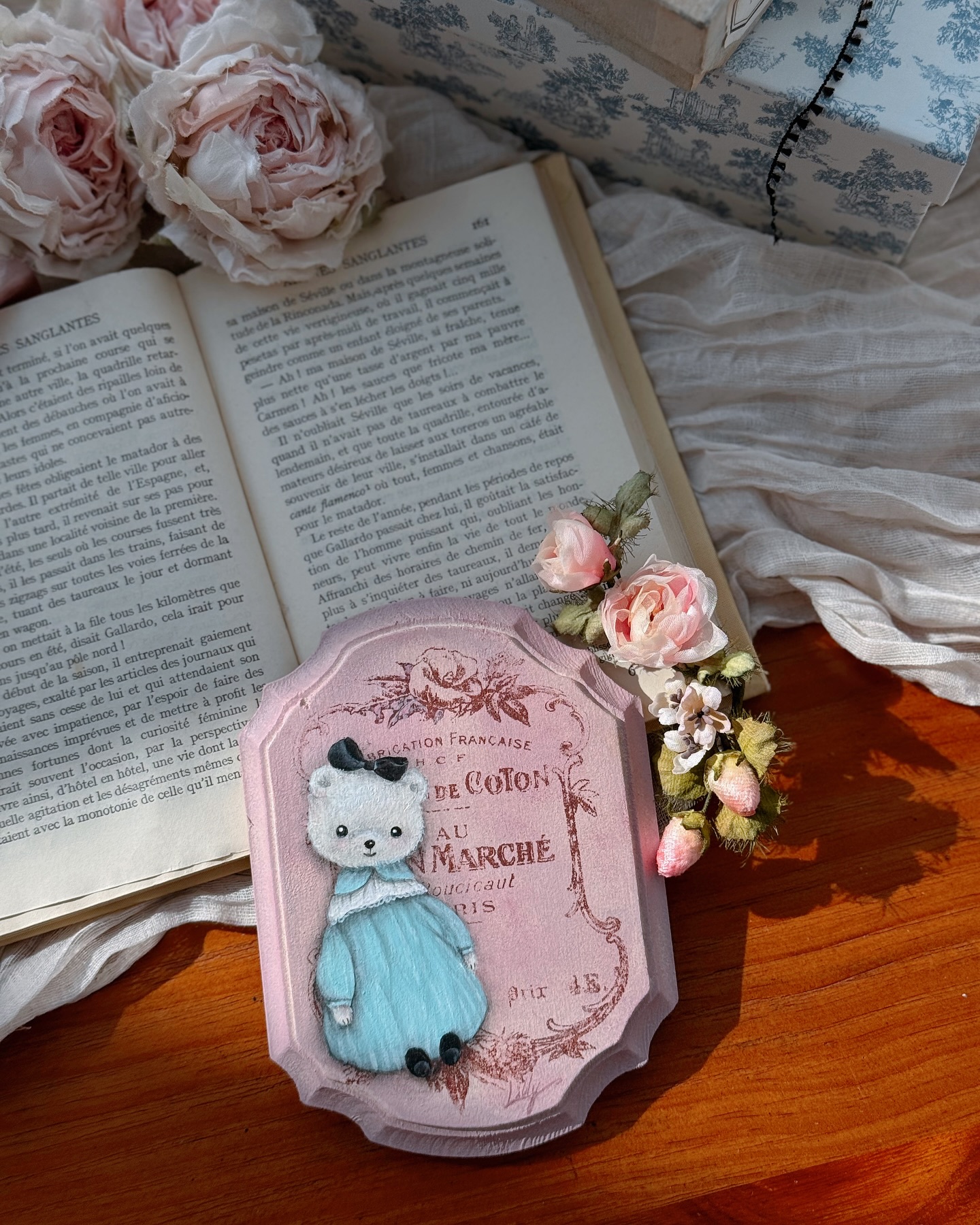 {Rosy Teddy} Lilly Bloom + Miss Summer Collab workshop 