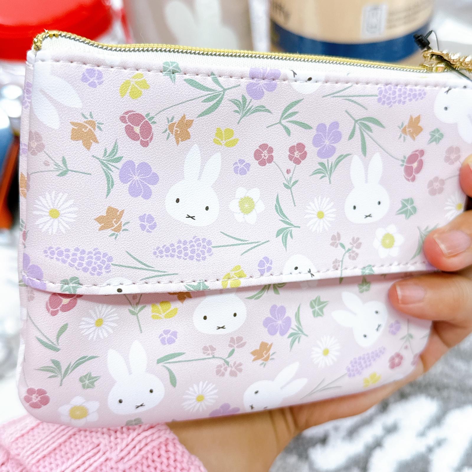 日本直送Miffy 花花系列拉鏈袋