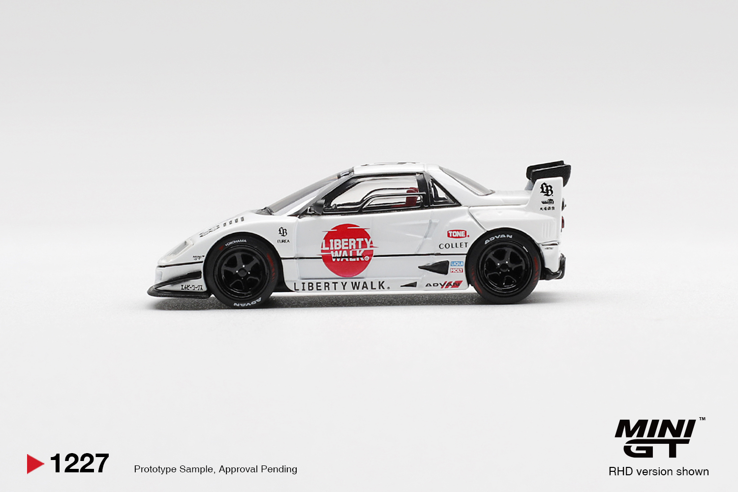 Mini GT 1/64 Mazda AZ-1 Liberty Walk LB40 LB-Hinomaru - MGT01159-BL