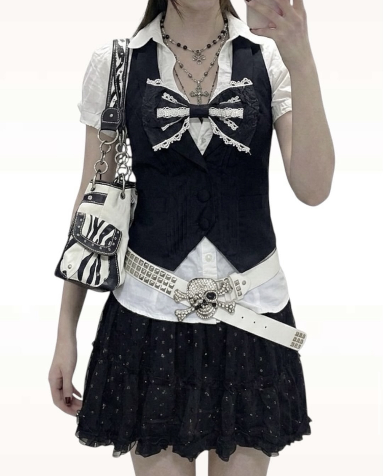 Black Gothic with Bow set