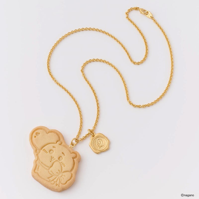《Pre-Order》Cookie Necklace / Bag Charm 曲奇造型項鍊 / 掛飾｜Chiikawa 吉伊卡哇 X Q-pot. (26CKW27-P)