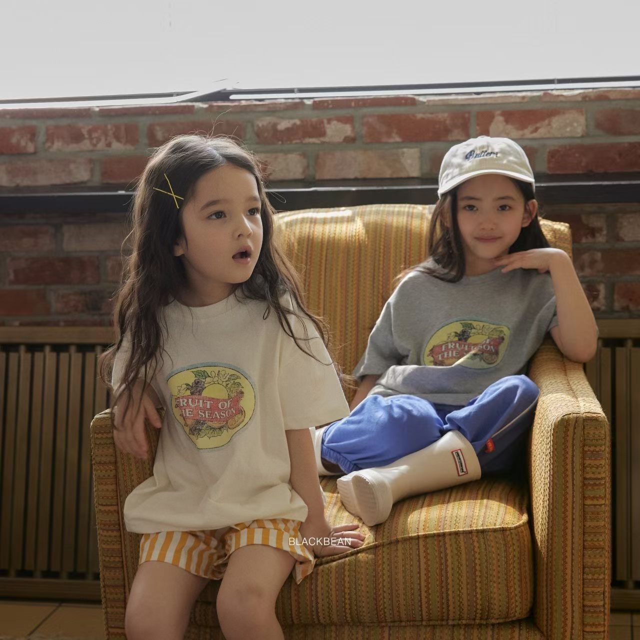 🇰🇷Blackbean&kids tee親子