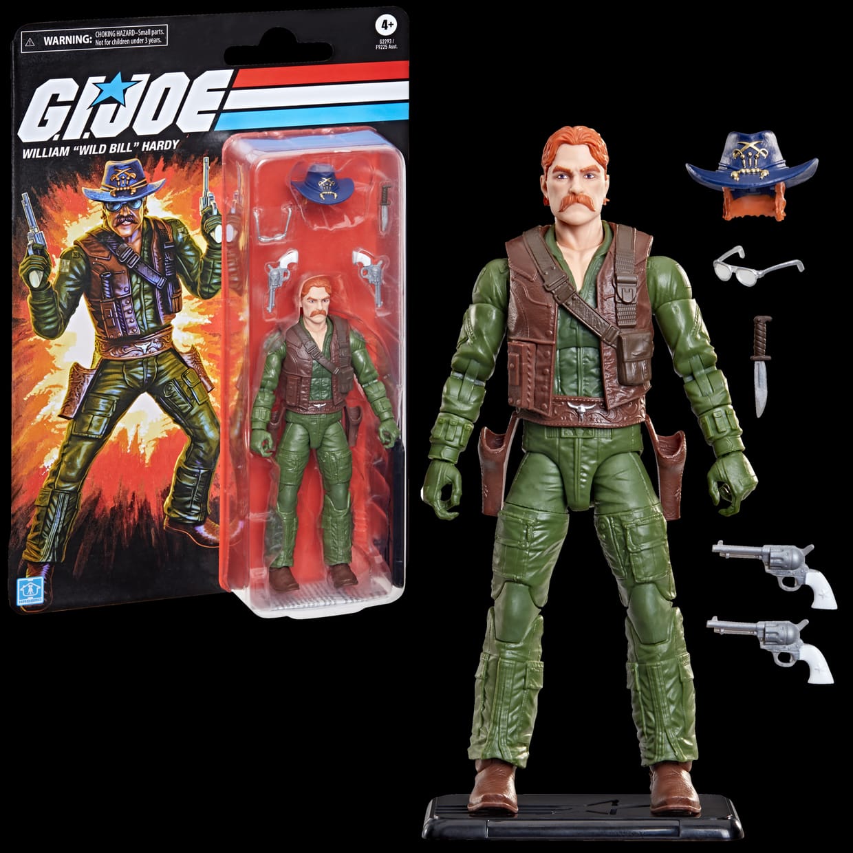 預訂商品 Gi Joe CS Retro William wild Bill Hardy
