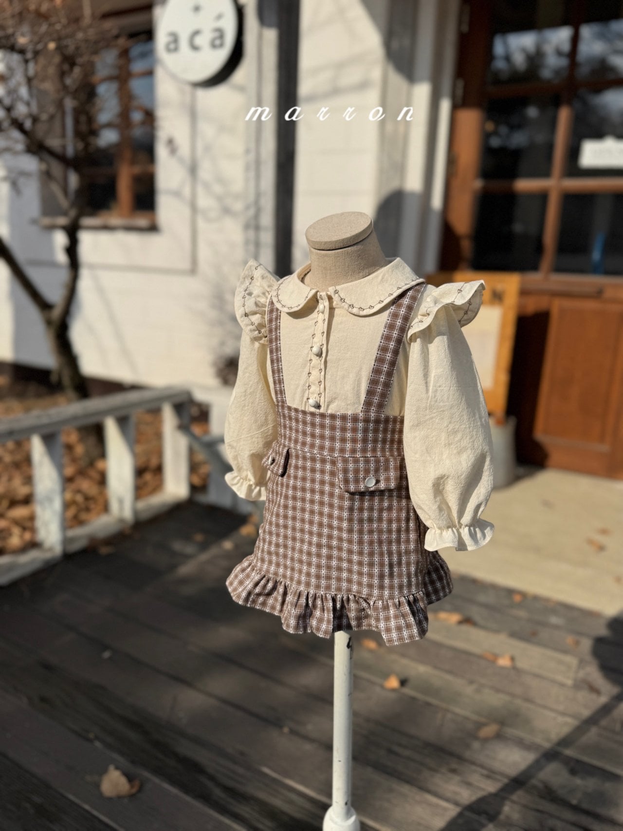 🇰🇷Marron blouse