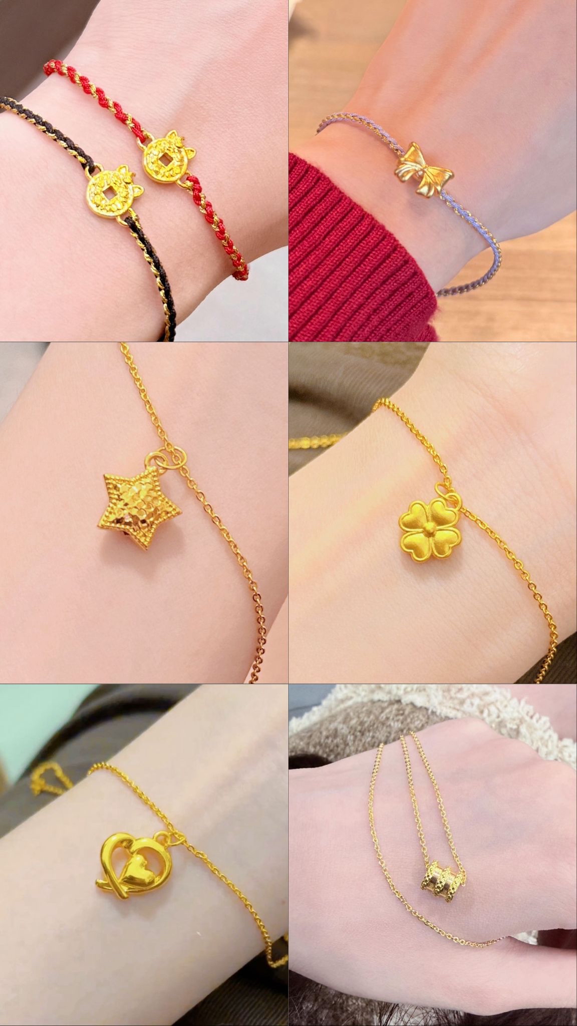 9999黄金吊墜18💛 (預訂貨品)
