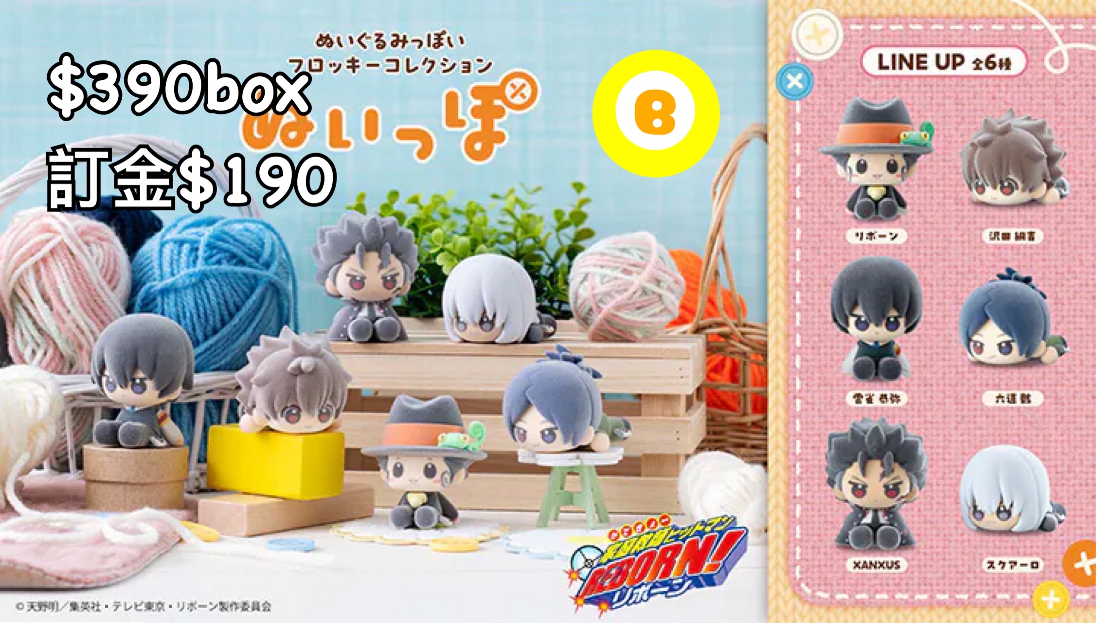 Preorder預訂8/2026年ぬいっぽ 家庭教師原盒