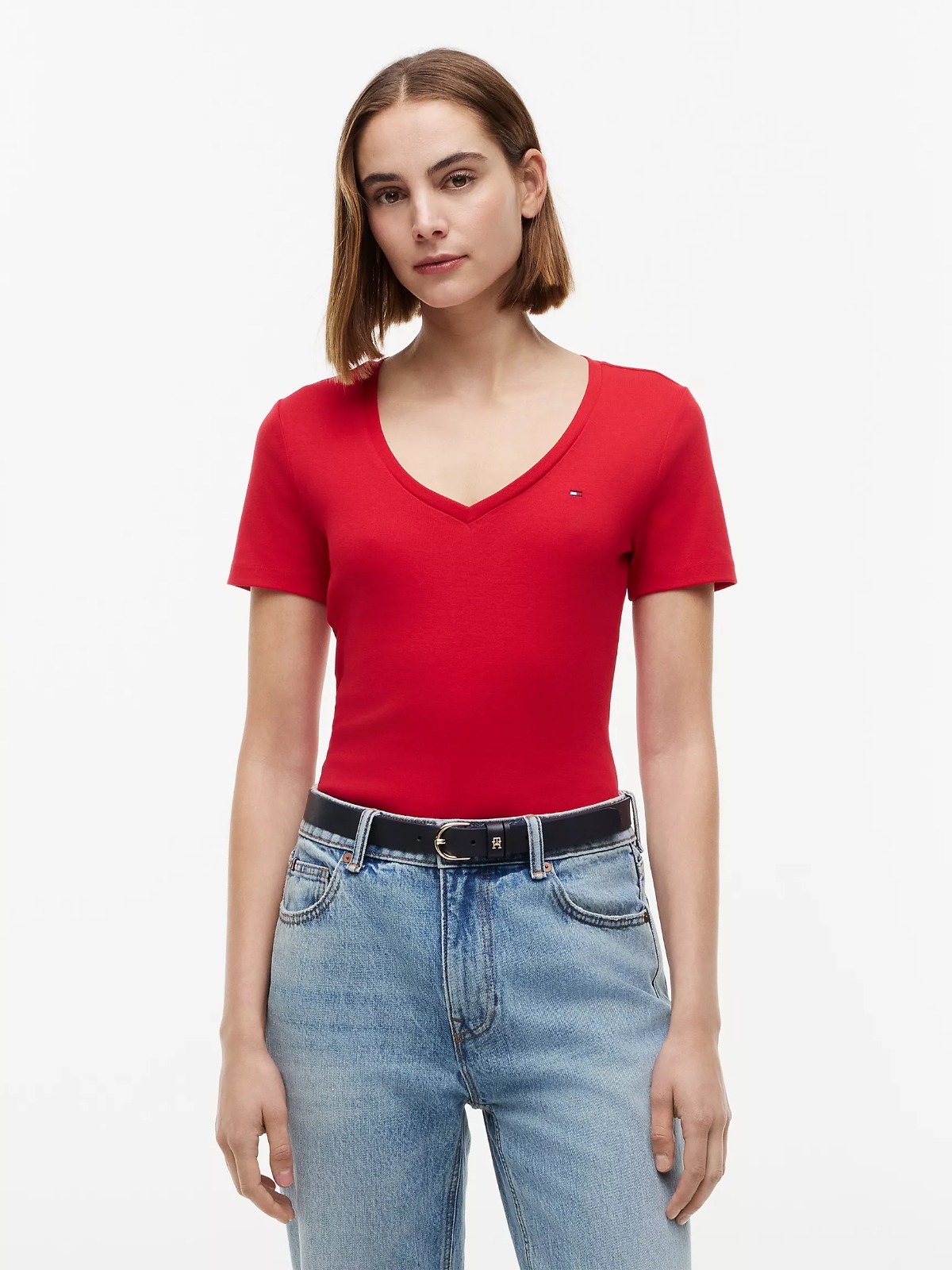 *🇺🇸美國直送Tommy Hilfiger 女士V領Tee*