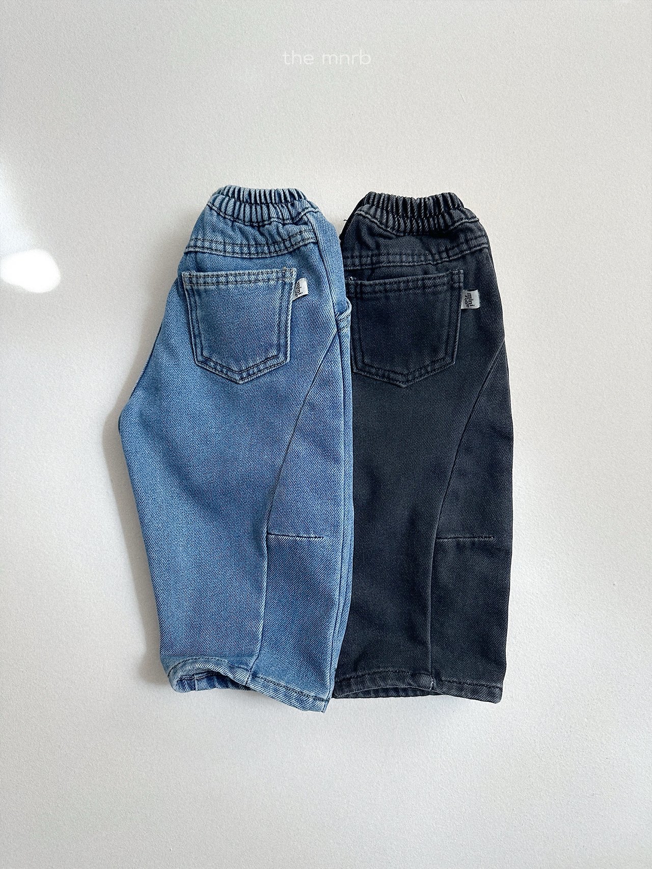 Mnirobe | Dart denim pants