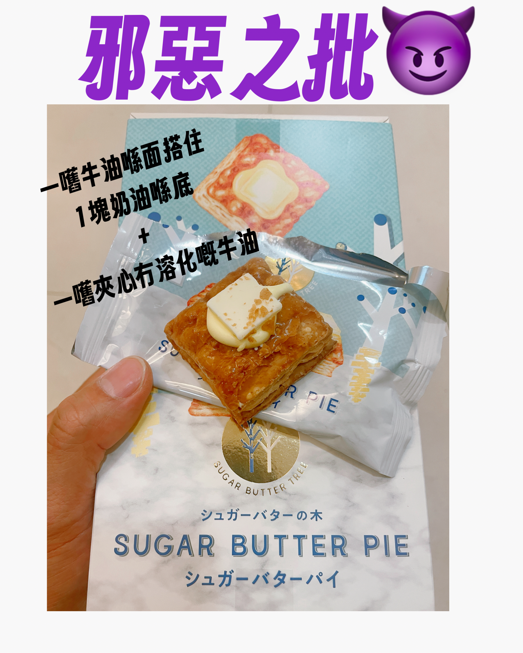 究極邪惡之批 - Sugar Butter Pie 