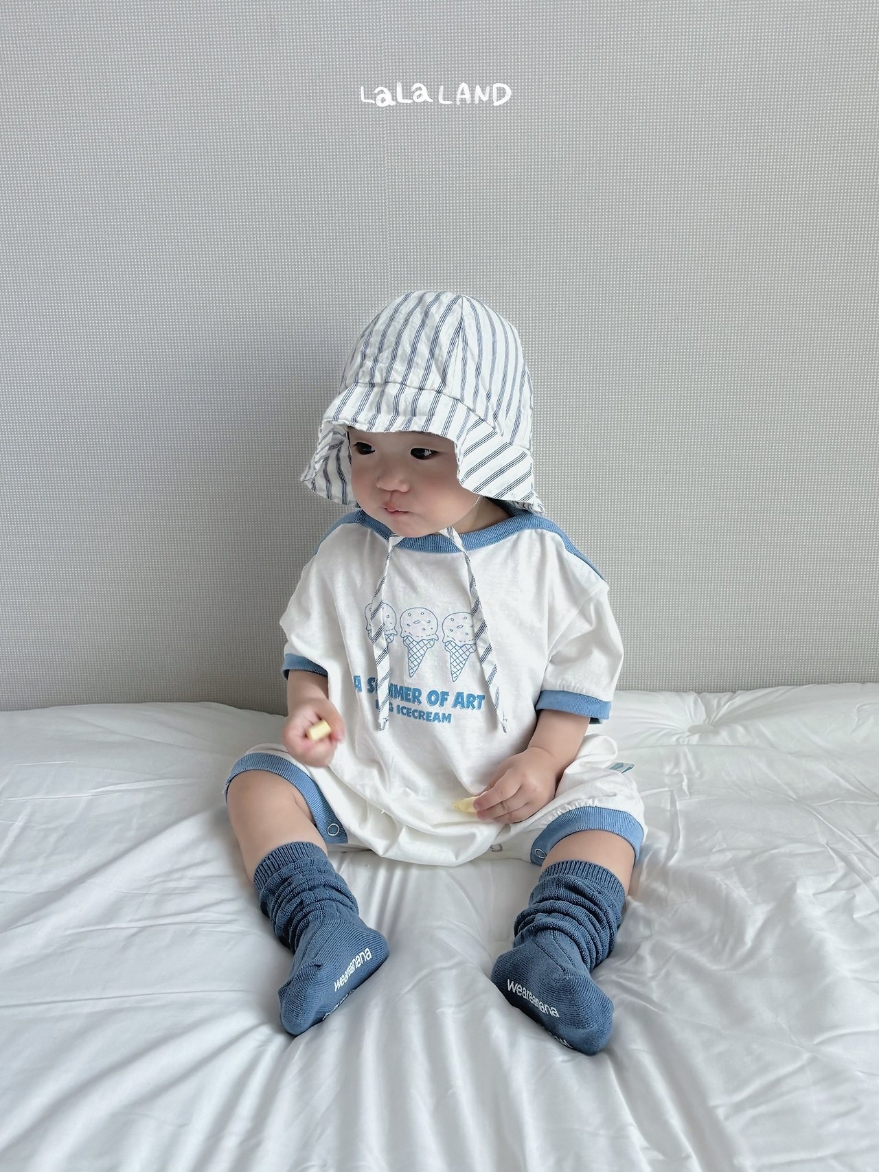 Lalaland | ice cream suit(Blue 12m)