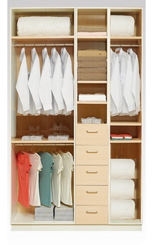 Red Apple紅蘋果掩門衣櫃TR921-1.5M