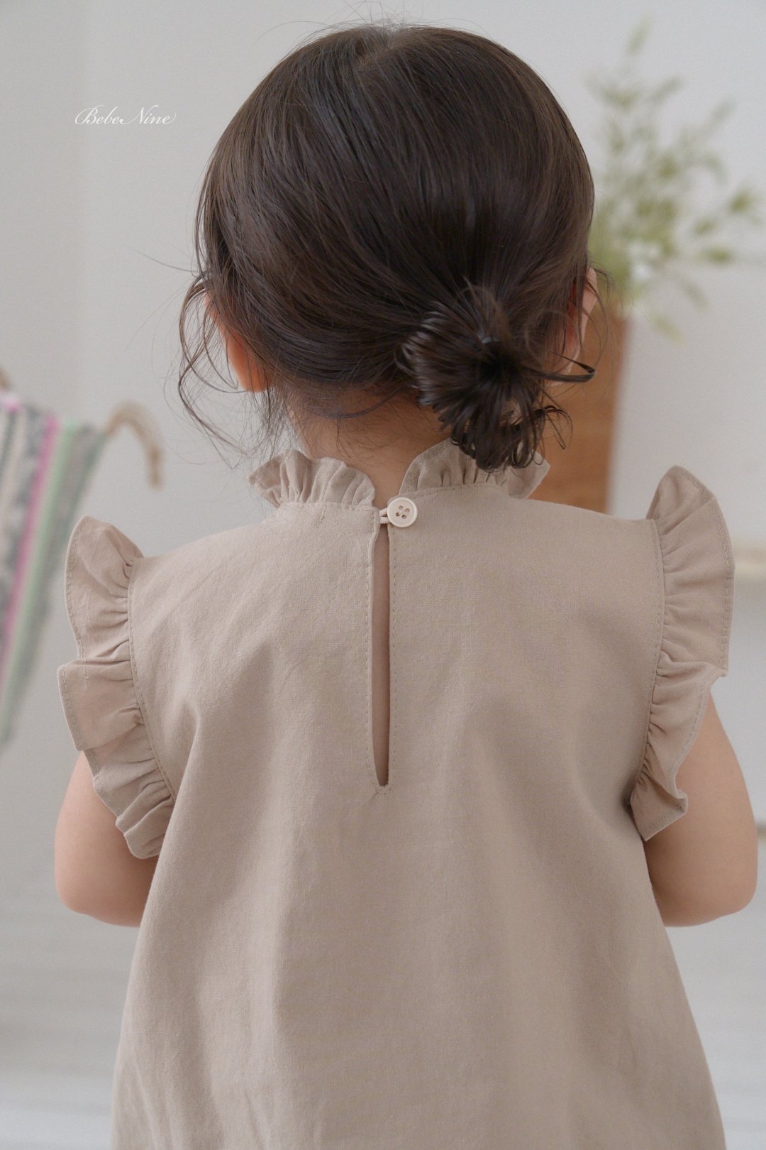 ☀️預訂 韓國直送☀️🇰🇷Bebenine三色摺皺荷葉邊背心包屁衣