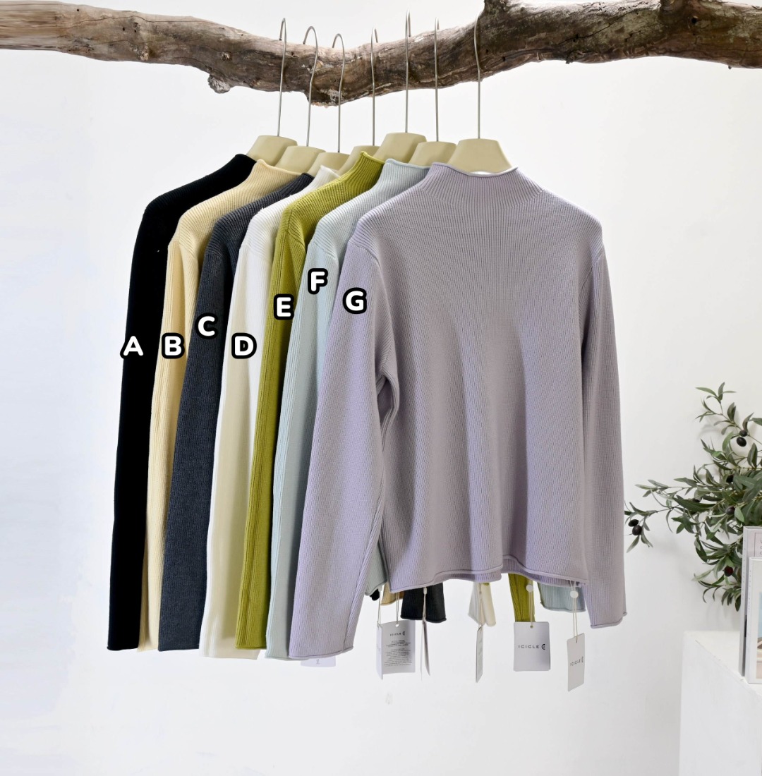 ICICLE 半高領針織冷衫
