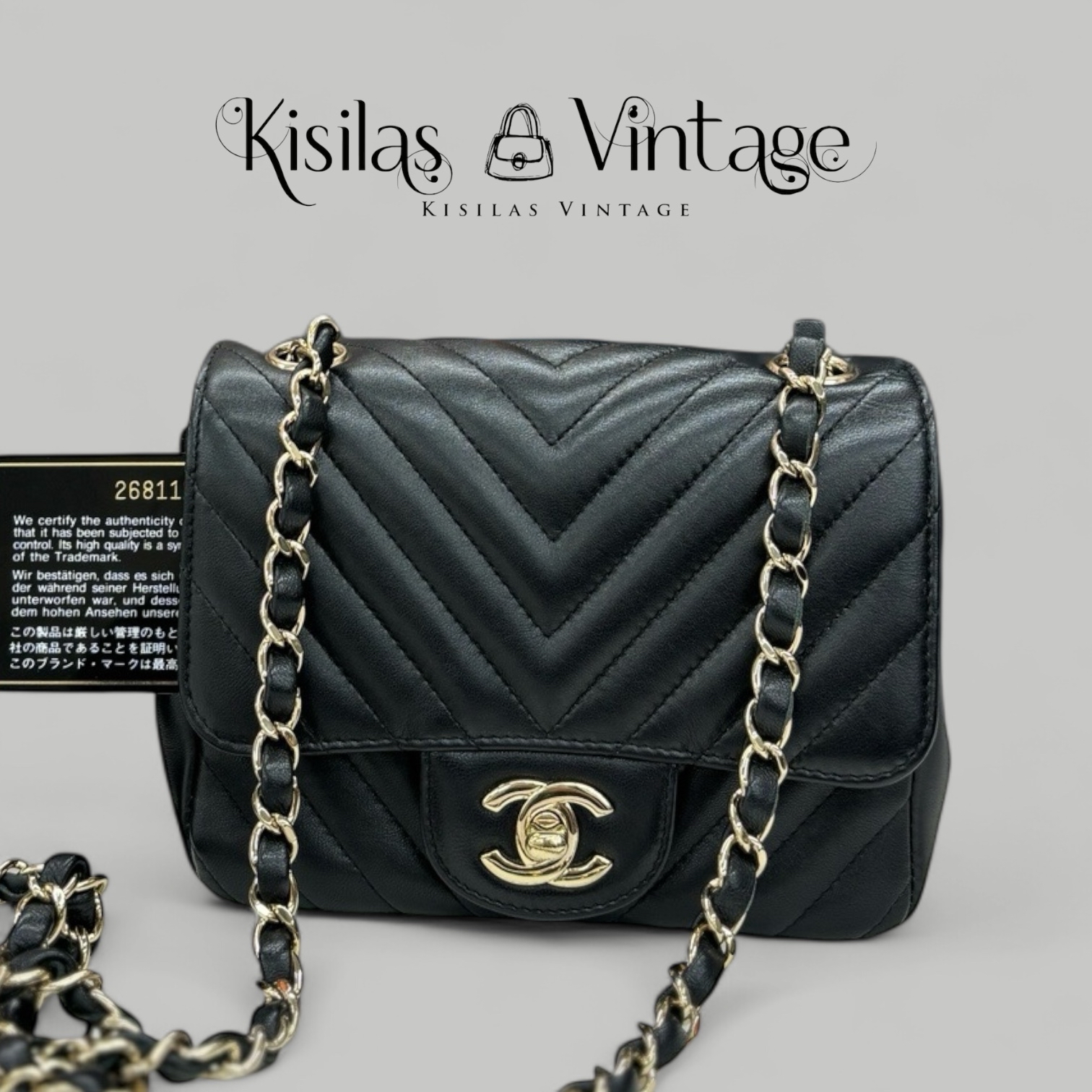 Chanel Lambskin Square 羊皮方胖