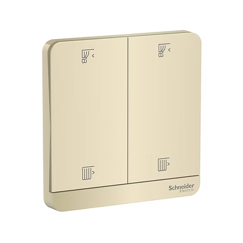 施耐德 AvatarOn 沉醉金 窗簾掣