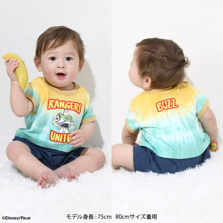 🇯🇵預訂 日本直送🇯🇵Babydoll x Toy Story兩色人物印花紮染短袖連身服