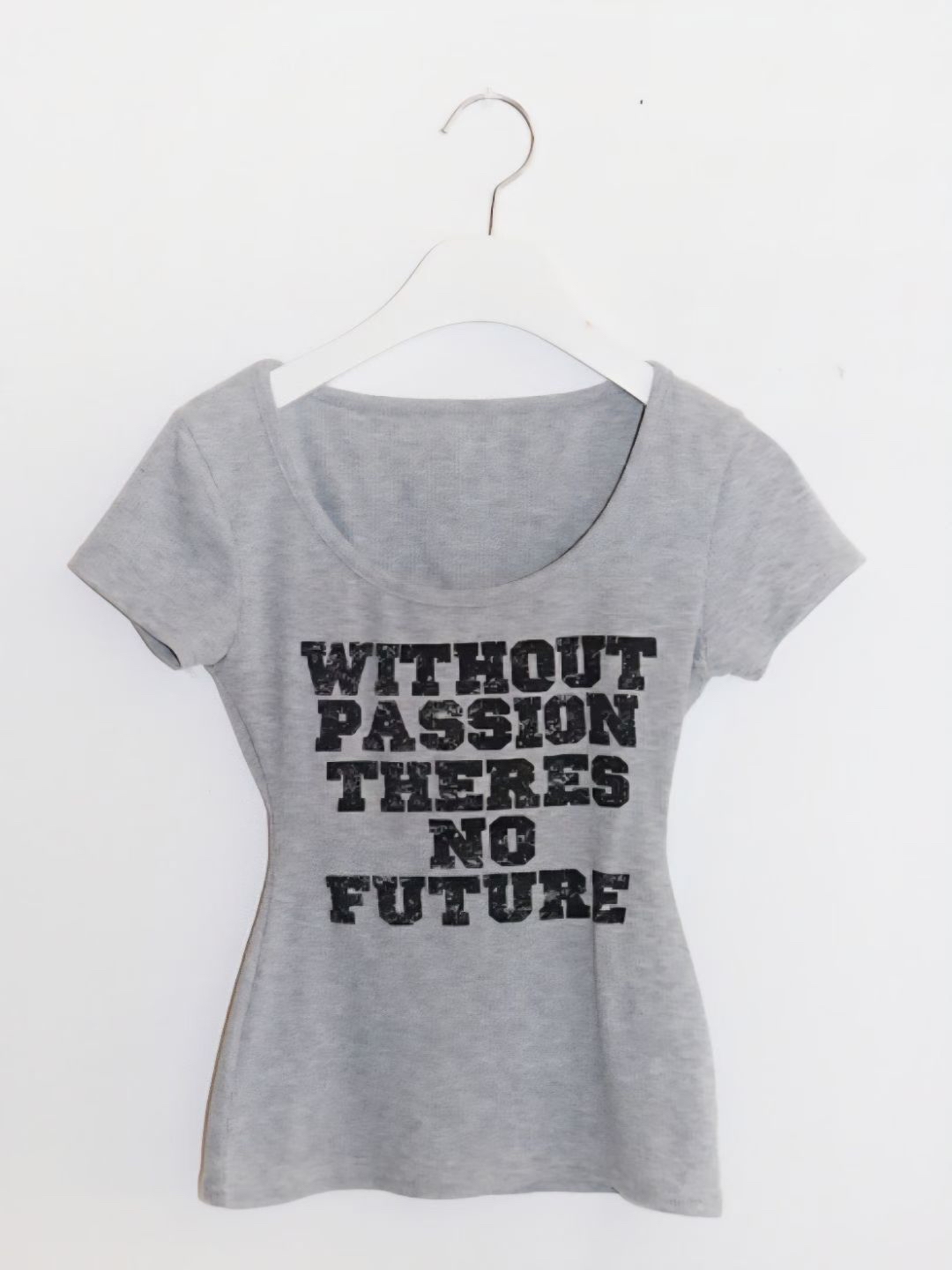 韓國辣妹字母修身Tee