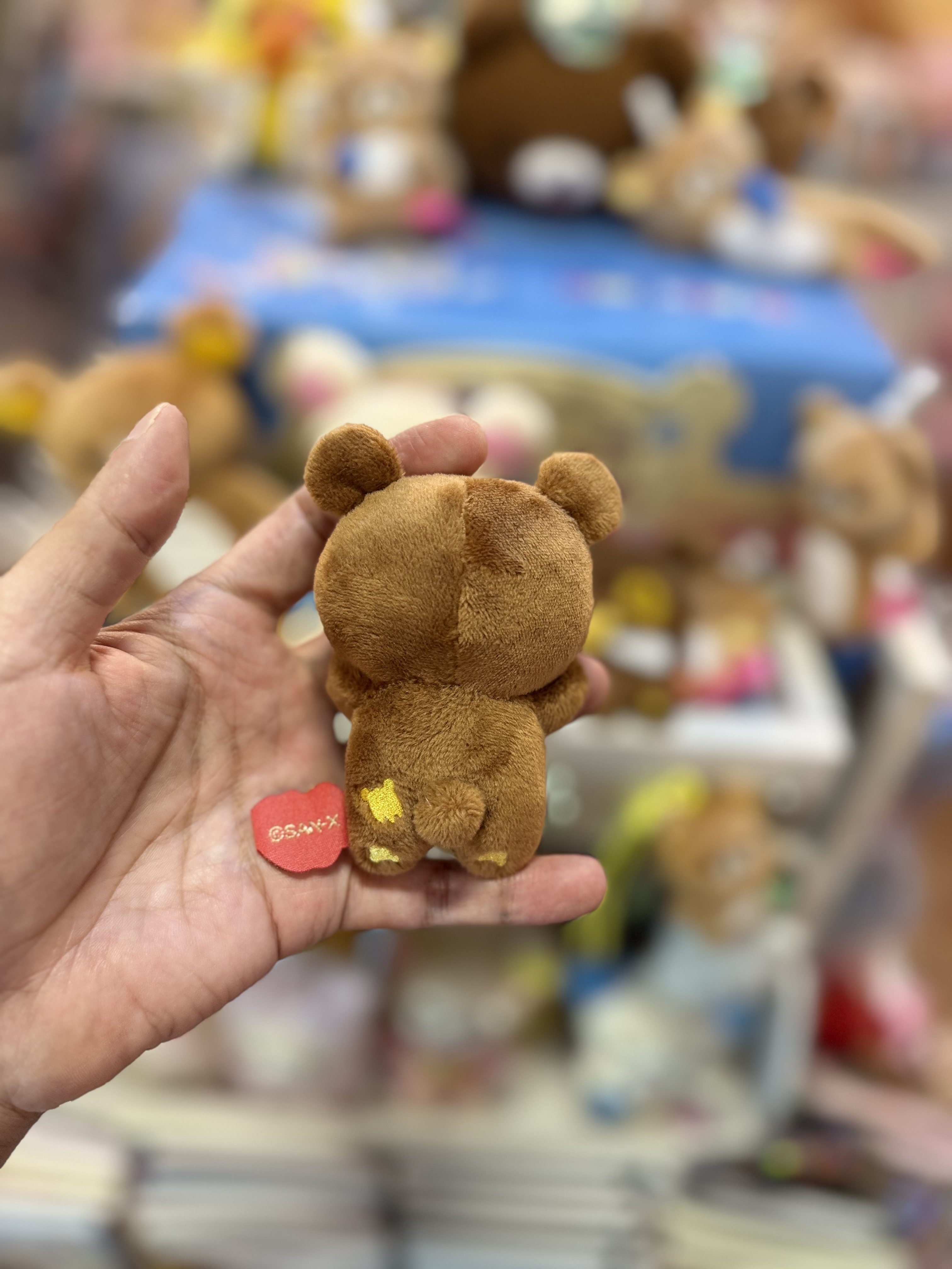 《現貨》全新日本小熊10週年紀念巡迴pop up店限定小熊探險隊系列3隻手玉連索袋套裝