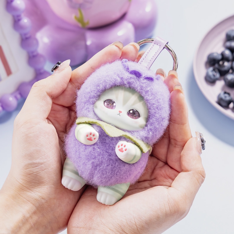  🌸 【預訂】Kiramekko 貓貓生果系列公仔掛飾(隨機) - Mofusand 18/9新品