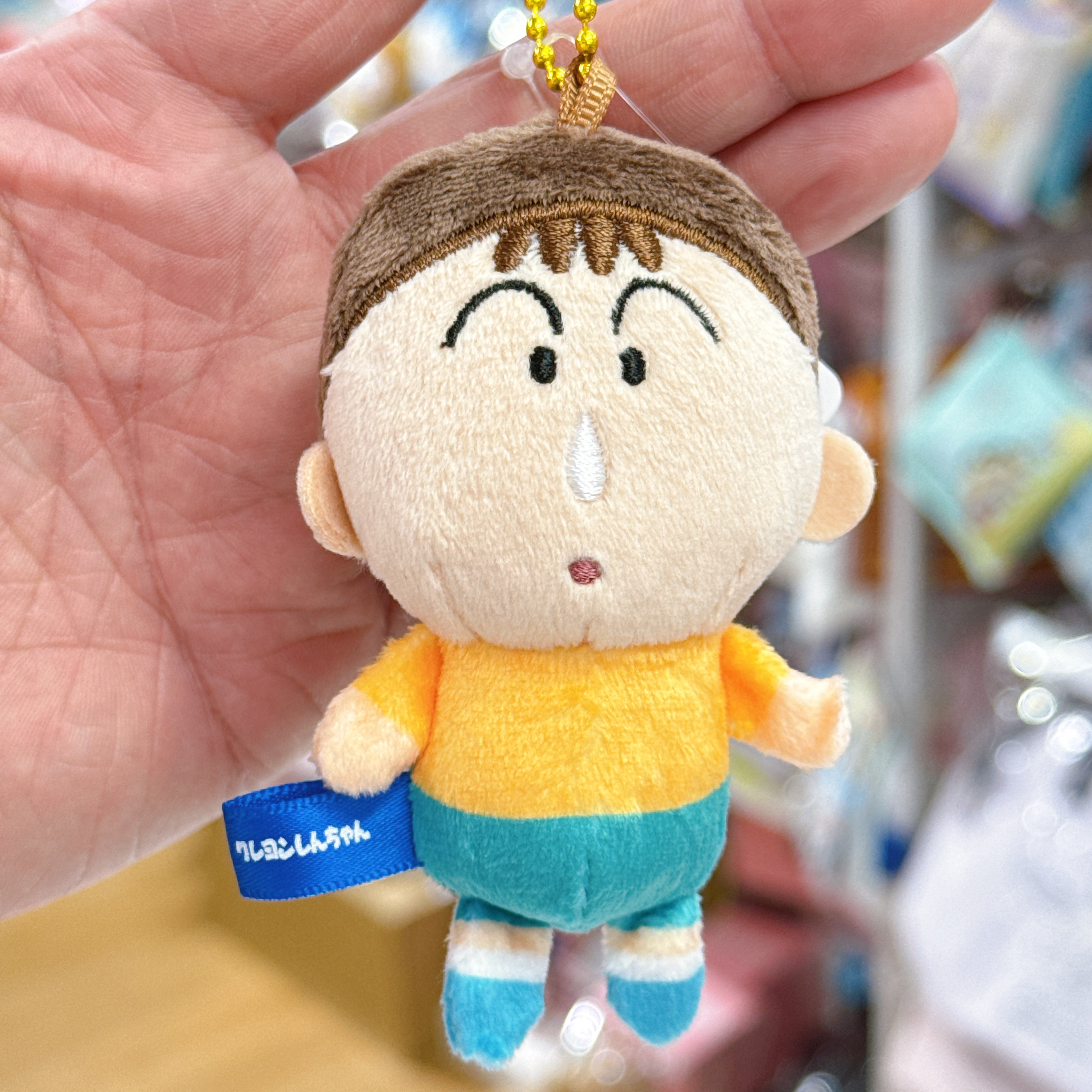 日本版蠟筆小新阿呆公仔掛飾