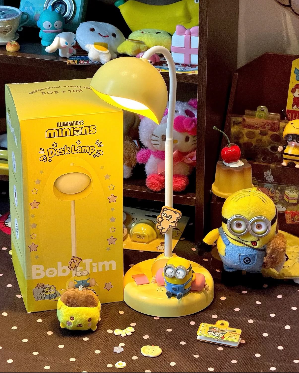 Emie x Minion小黃人充電式台燈