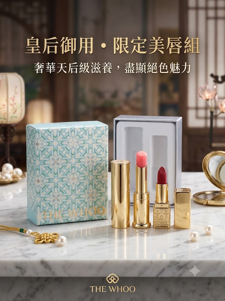 2025 The Whoo 后 童顏潤唇膏套裝