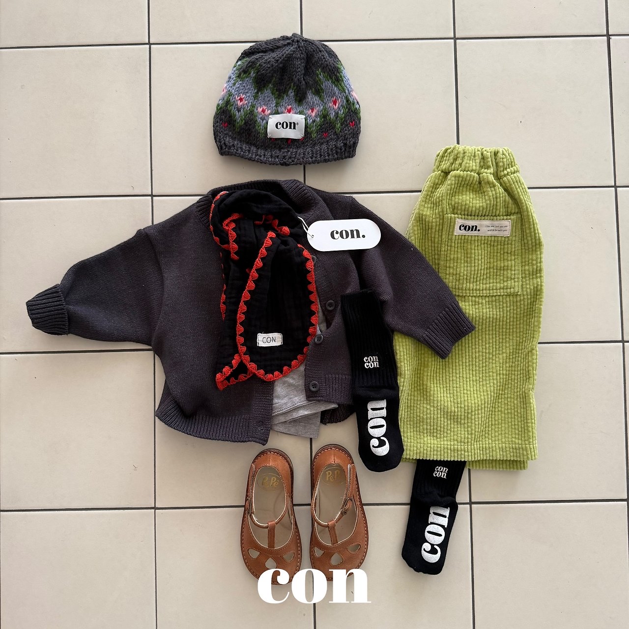 Con | Fluffy corduroy pants