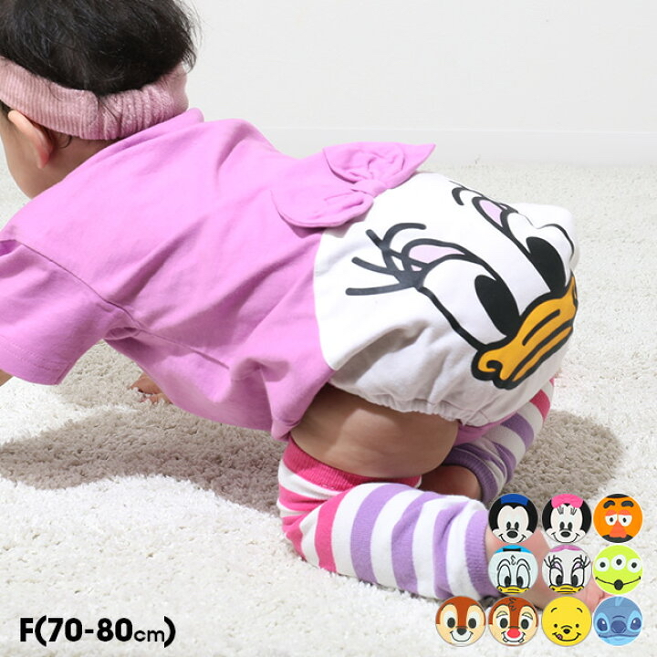 🇯🇵預訂 日本直送🇯🇵Babydoll x Disney十一色臀部人物圖案短袖包屁衣