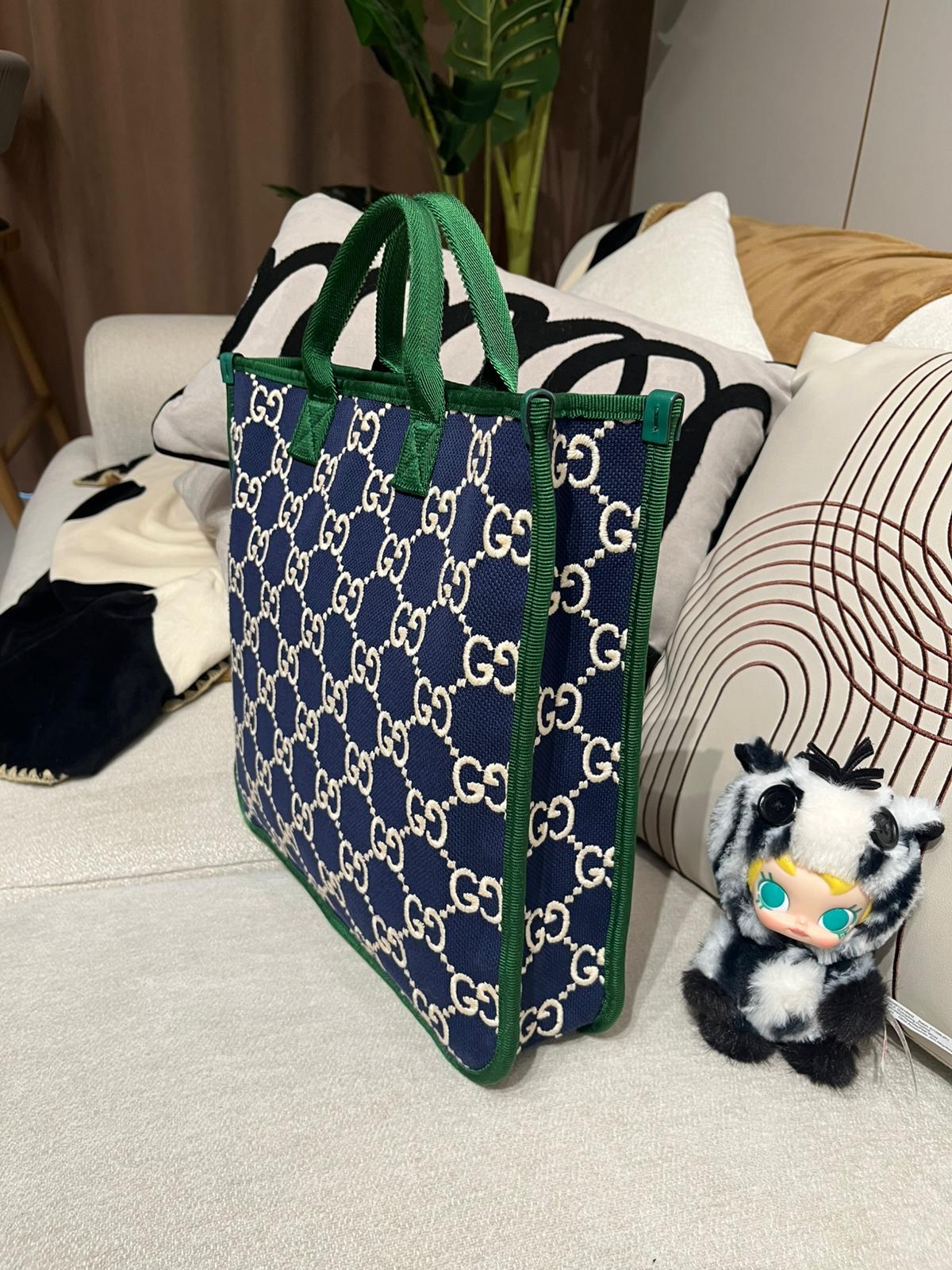 Gucci handbag  GG Print 100%Authentic,98%new✅dust bag 