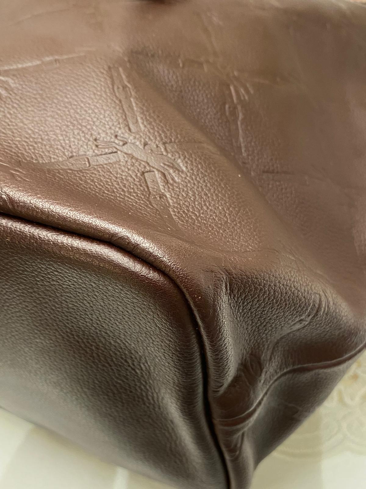 Longchamp LM Cuir Leather Tote Bag