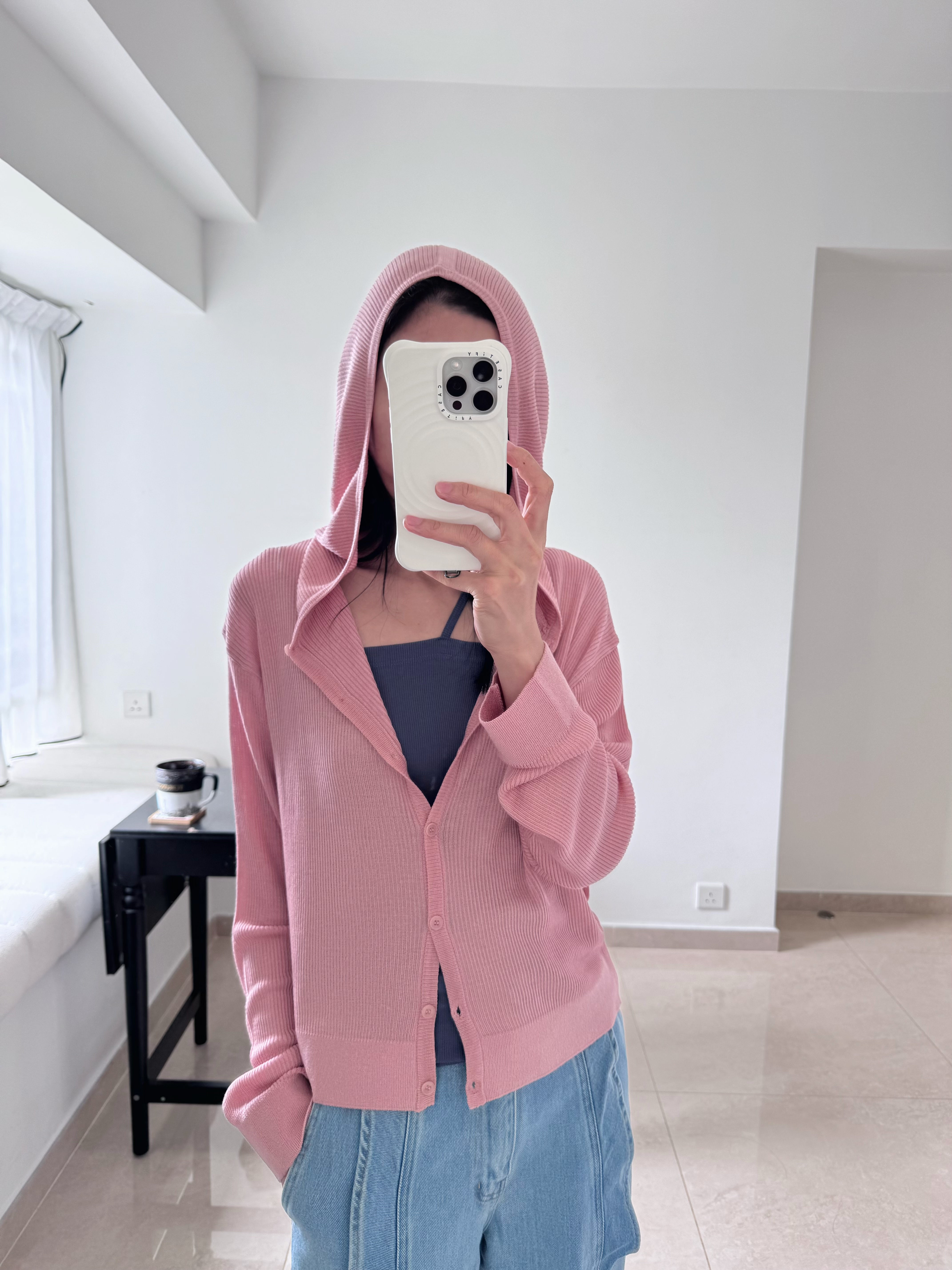 SET vacay cami top + hooded cardi 