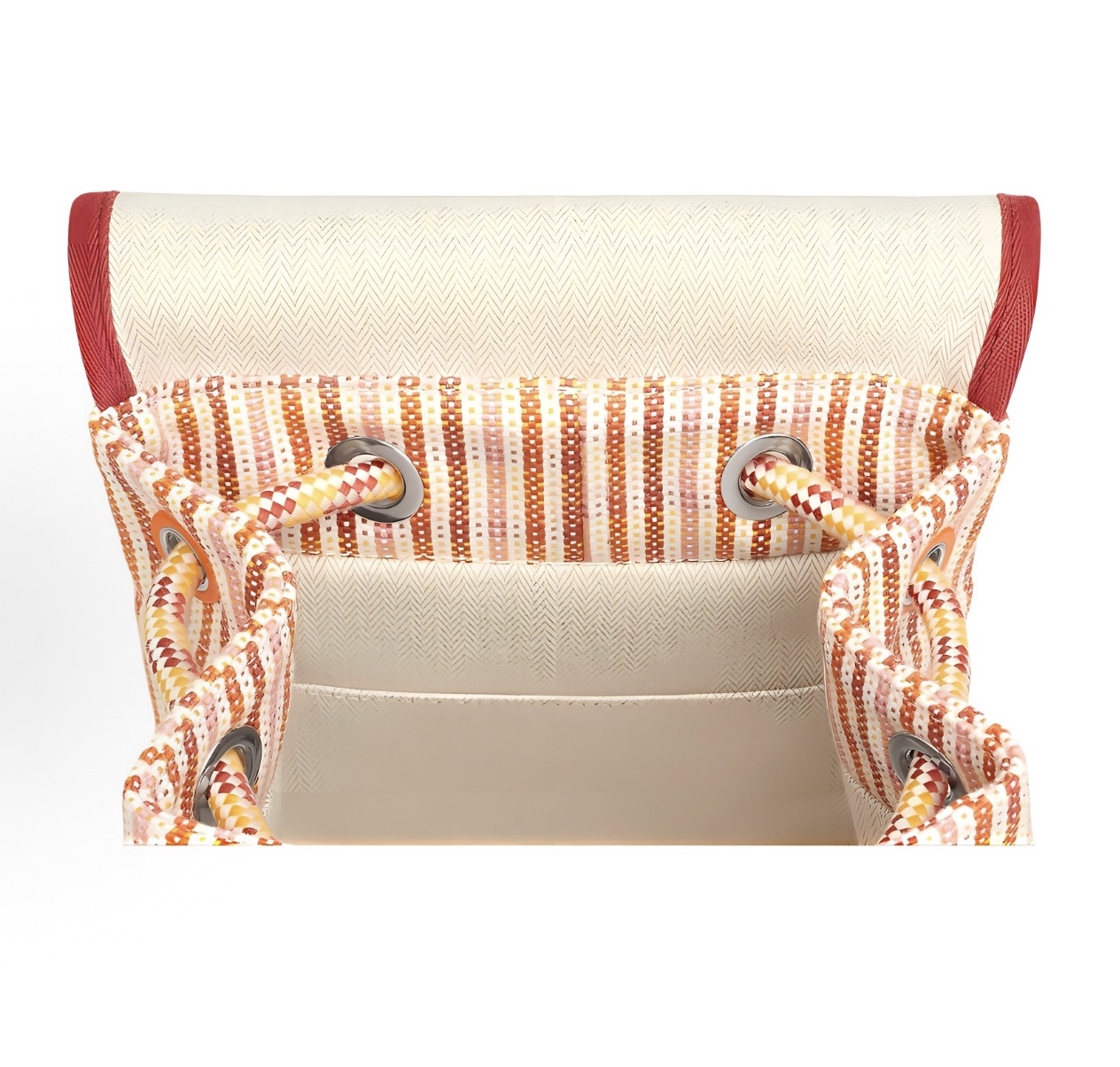 HERMES愛馬仕Animo Natte Factis 25 純棉背囊