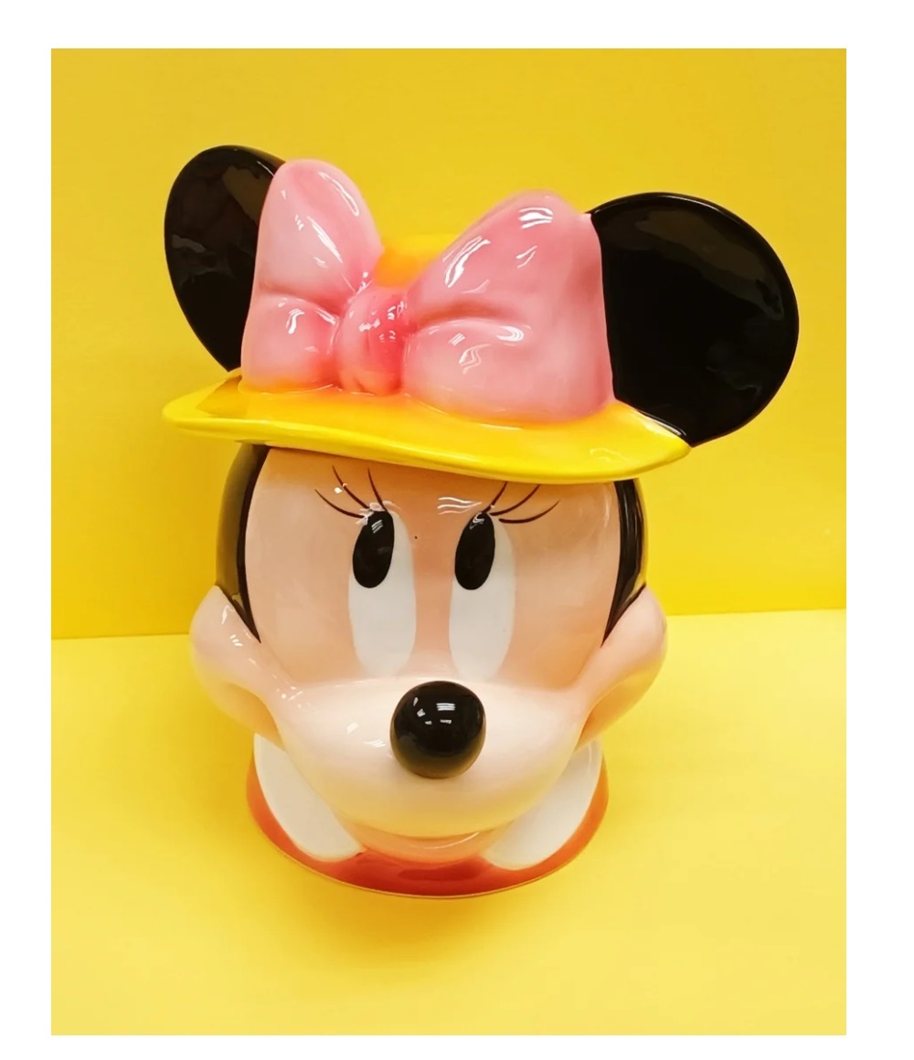 COVERED BOX 有蓋收纳瓷器 Minnie Mouse   (KD-102)