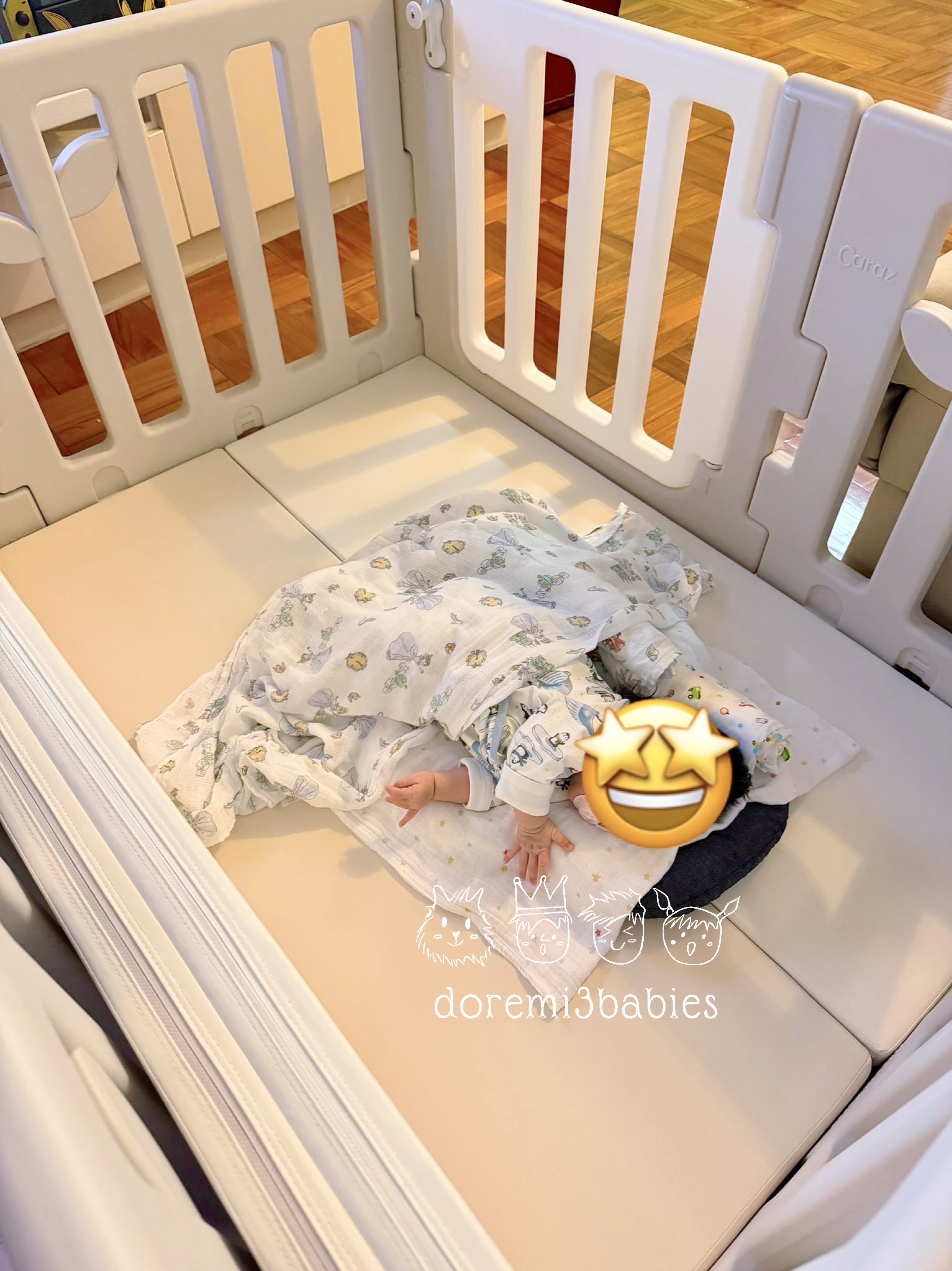 Caraz Leaf 圍欄地墊 88 X 120cm 套裝 [送直型卡扣4個](預訂5-7日)