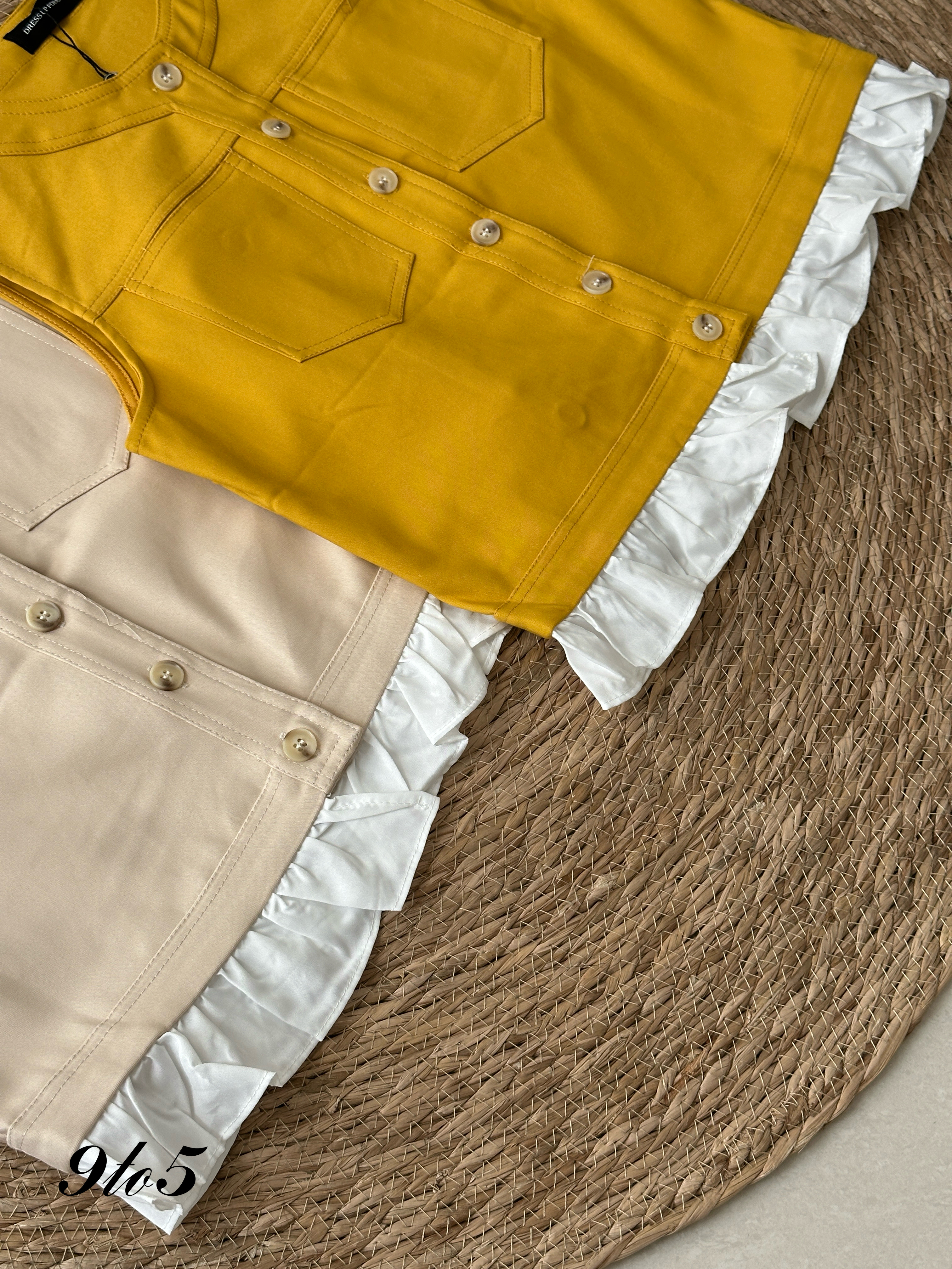 T4000 Sleeveless Layered Top - 4 Colors 