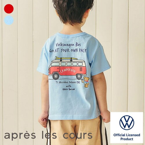 🆕【⭐訂購⭐】🇯🇵日本直送🌀#Volkswagen x tiny_bear 雙面印花 刺繡 短袖Tee［2款選］🌀[ELCA-0202][260412]