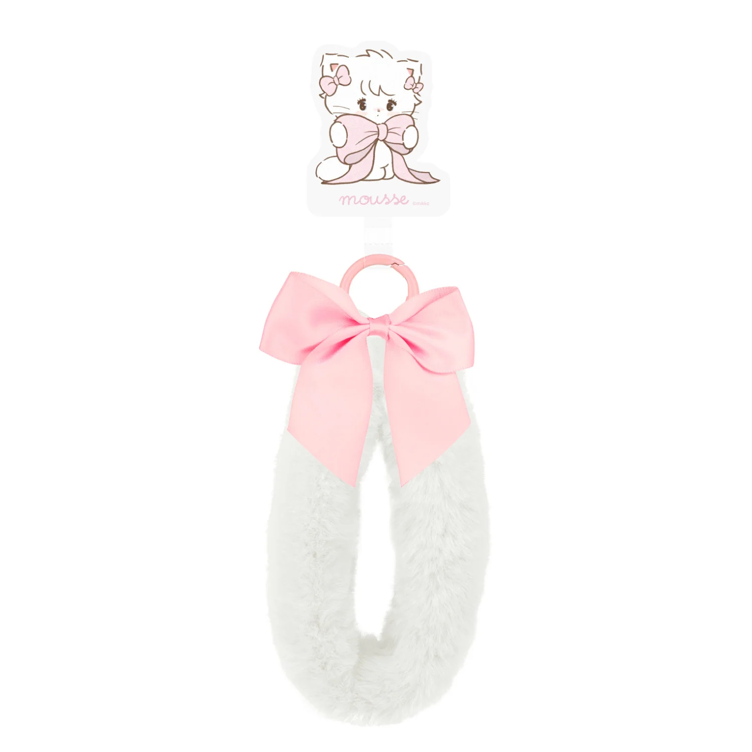 🎀【預訂】 Lil ala mode 毛毛電話手帶Mousse 