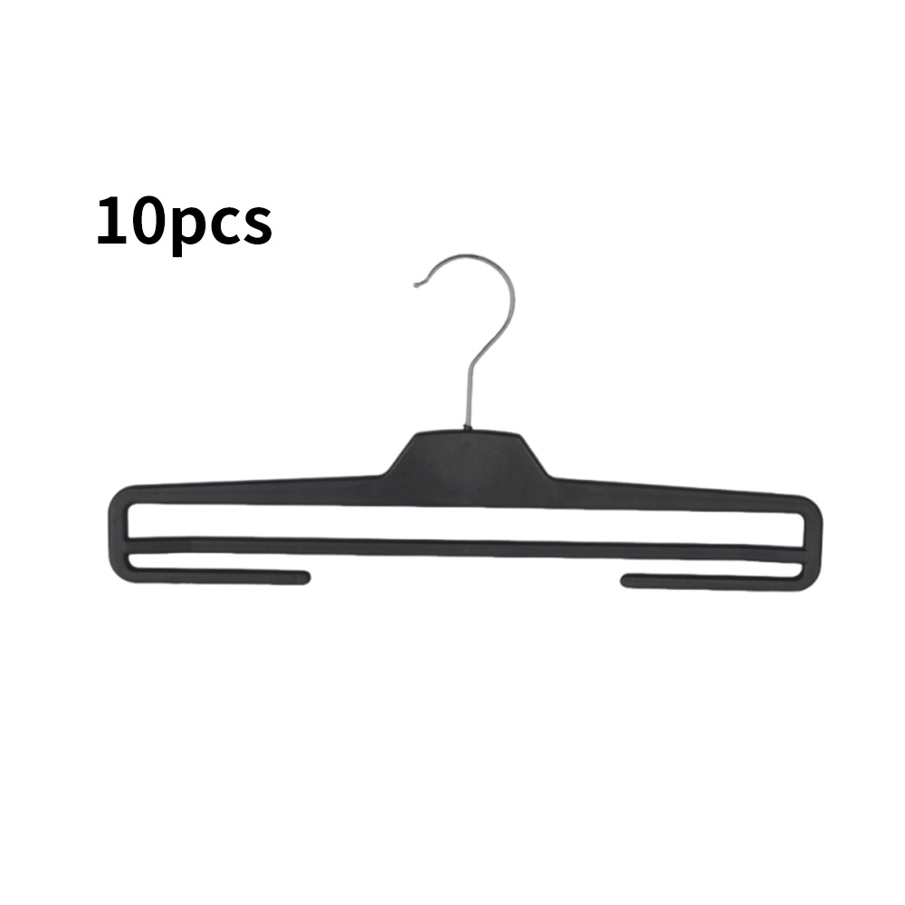10x 多功能塑料褲架 黑色 36CM  UB0239