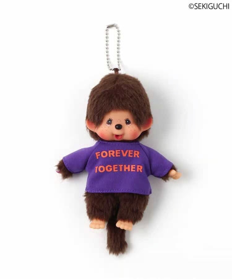 Monchhichi 蒙奇奇掛飾公仔 3款可選 粉紅、粉紫、粉黃