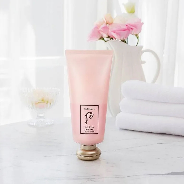 韓國Whoo Hydrating Foam Cleanser – 拱辰享 水凝保濕潔面泡沫 180ml 