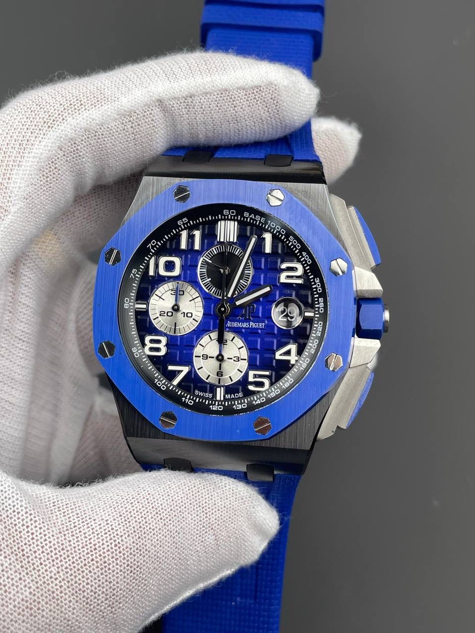 🚀爱彼 26470 蓝陶瓷/44mm/7750机💯