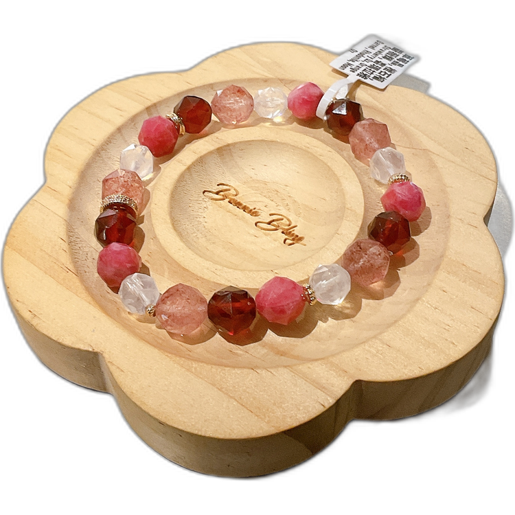 【緋紅悸動 • 守護真愛】能量療癒手串