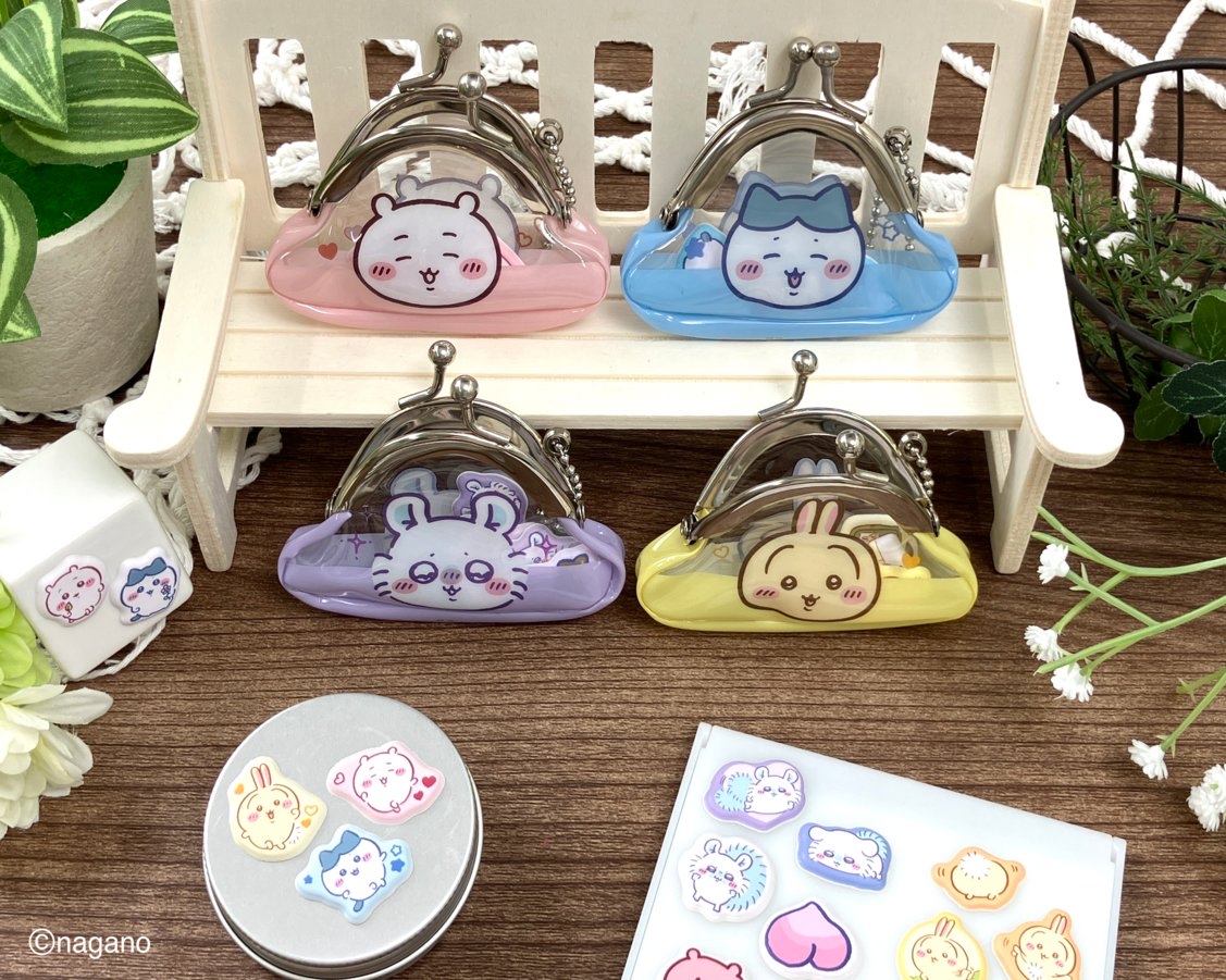 四月連線貨品 - 日本CHIIKAWA 貼紙+小銀包套裝