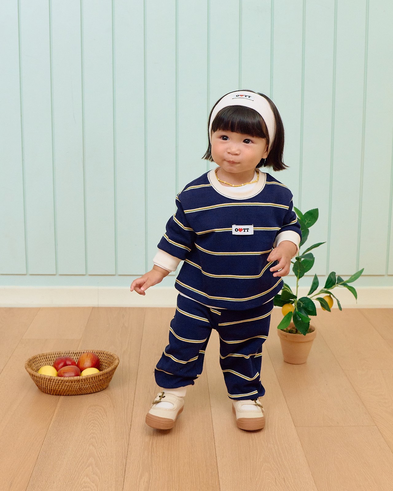 OOTT | Rookie Striped Two-Piece Set
