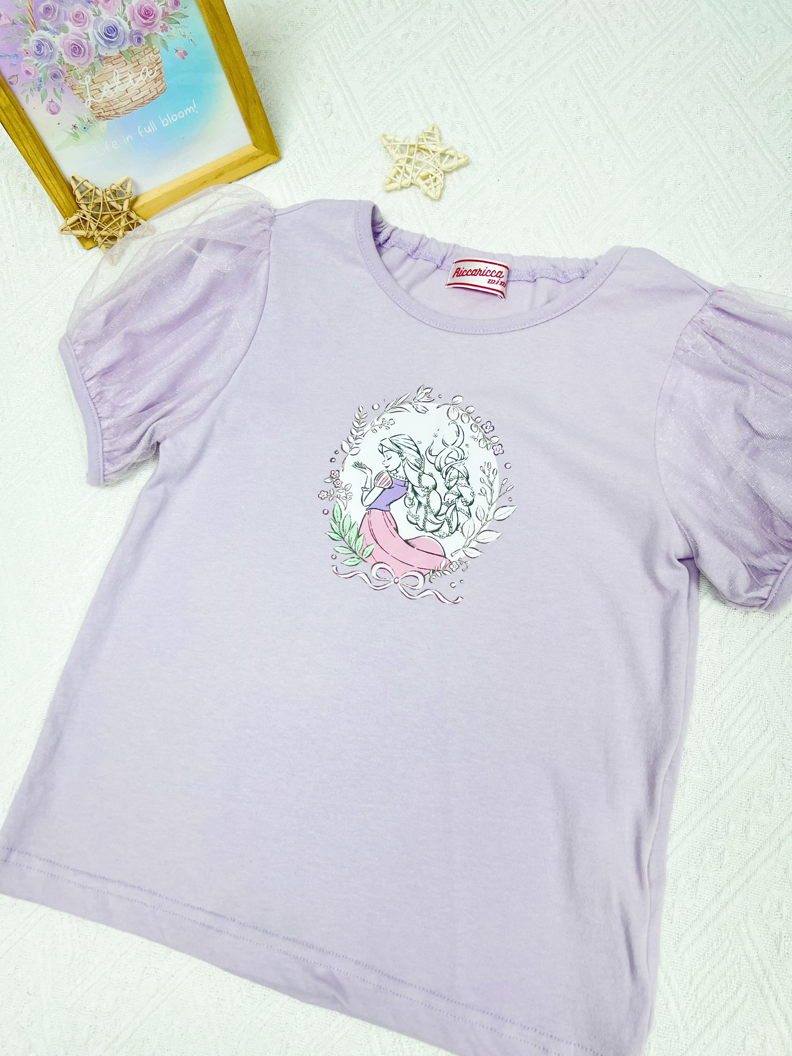 ▫️現貨▫️RiccaRicca長髮公主上衣Size120