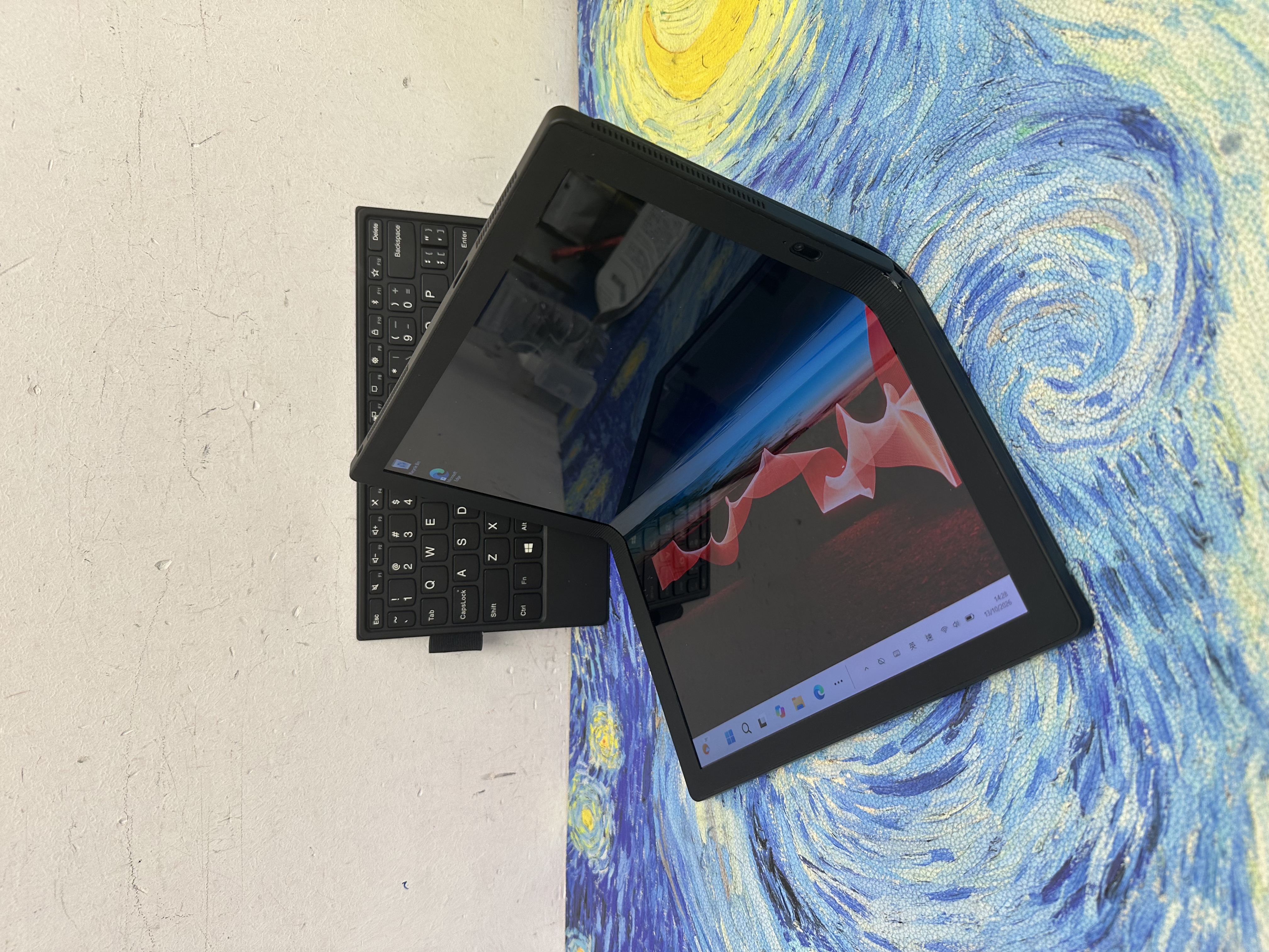 #6248 Lenovo X1 Fold ThinkPad i5-L16G7/ 8GB Ram/256GB SSD/1536x2036 OLED /世上第一台可折疊電腦/13.3寸/