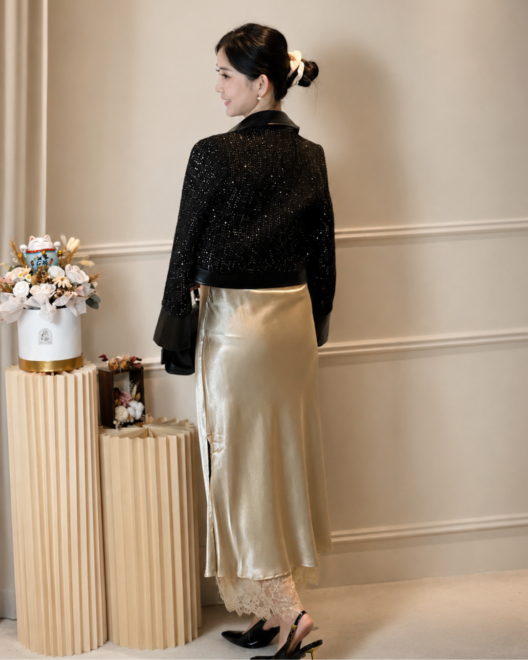 5121- Aither 2 Colour Skirt
