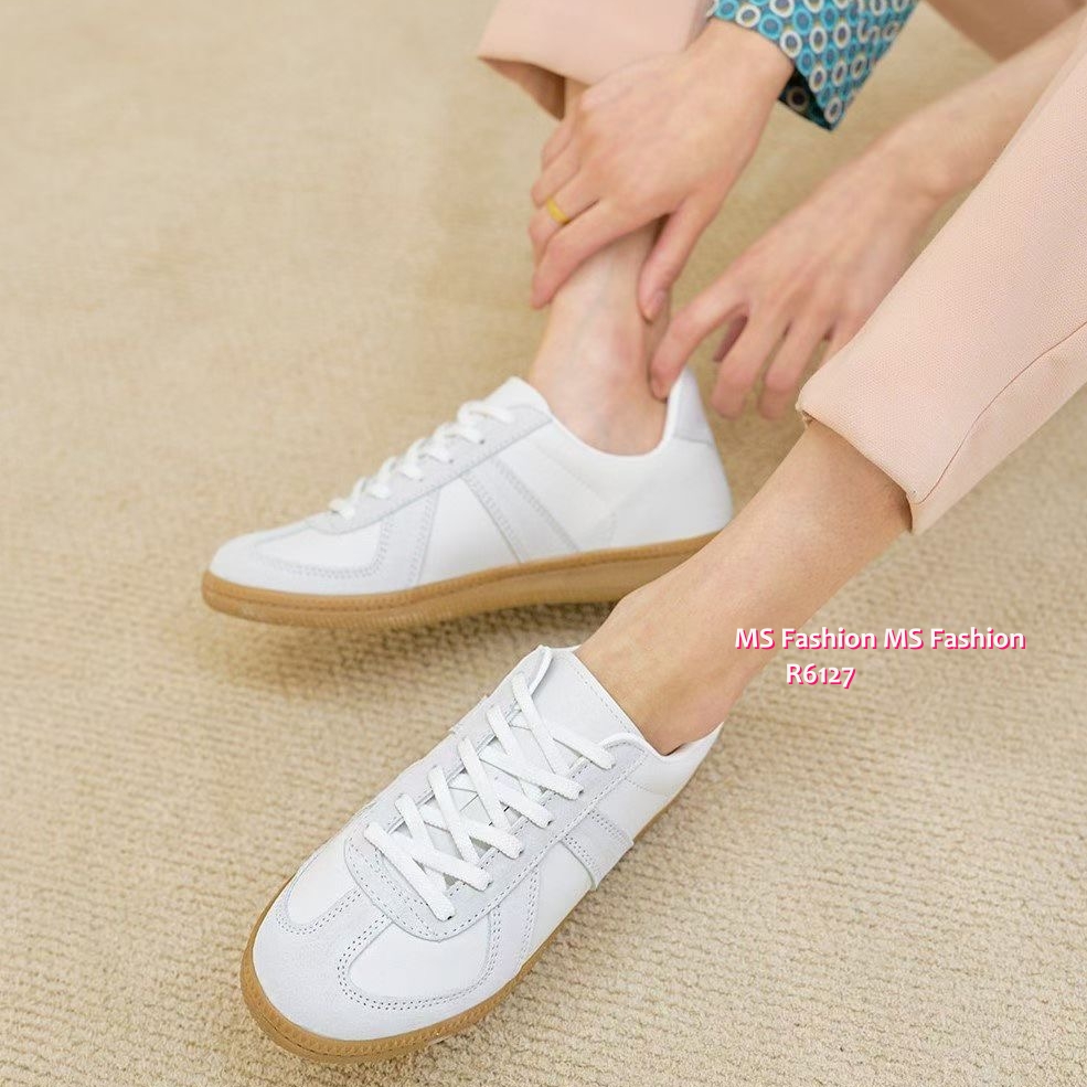 R6127 韓國🇰🇷百搭易襯真皮Sneakers